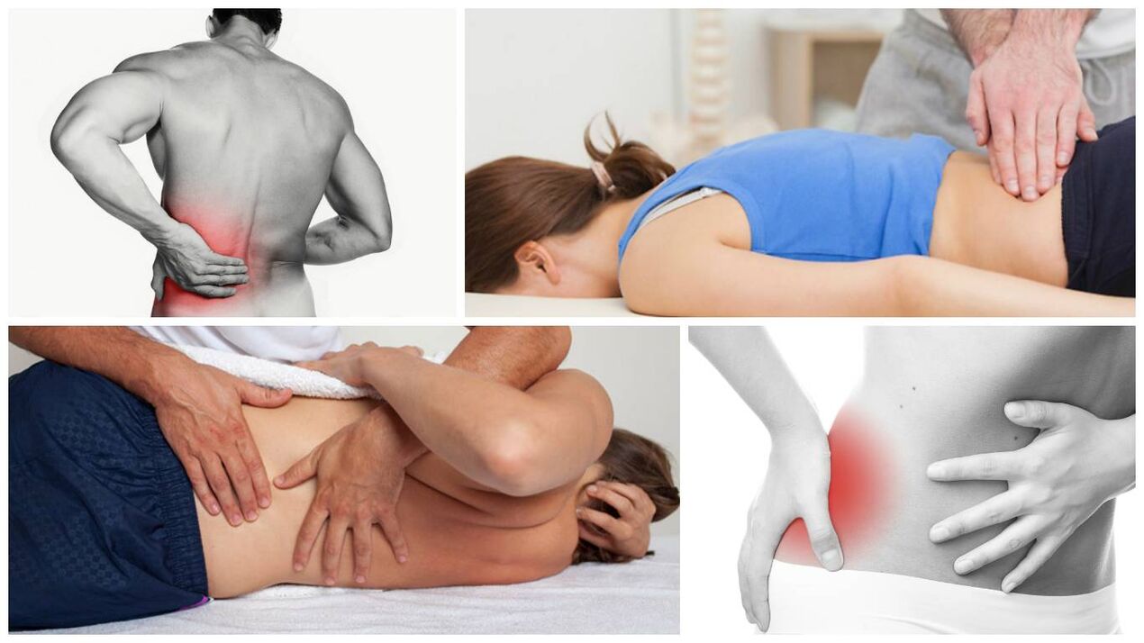 simptome și cauze ale durerii de spate