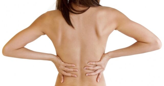 Un simptom caracteristic al osteocondrozei toracice este durerea de spate