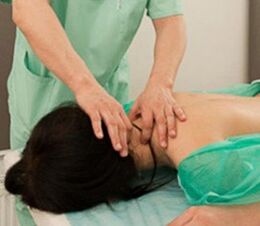 Masaj cu osteochondroză cervicală
