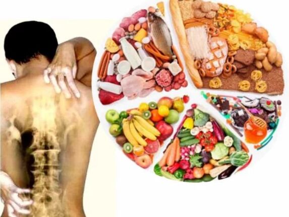 Dieta pentru osteocondroză